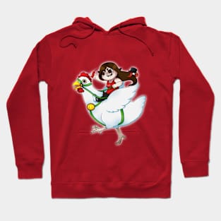 Crazy Chicken Ride! Hoodie